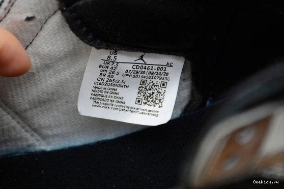CD0461-001 WMNS Air GoAnywhere OG High CD0461-001 196 “Silver Jordan Toe” 1 0531